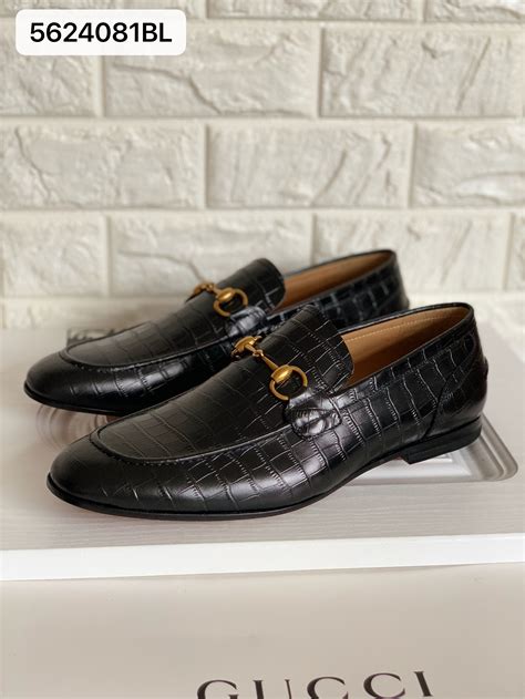 men black Gucci dress shoes